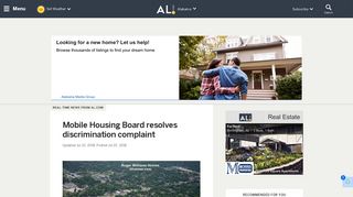 Mobile Housing Board resolves discrimination complaint | AL.com