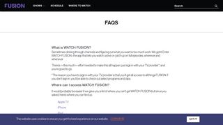 FAQs | Fusion