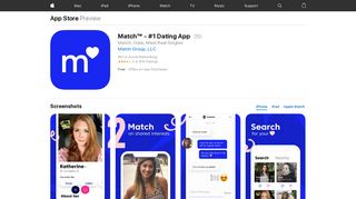 Match Dating: Meet Someone New on the App Store - iTunes - Apple