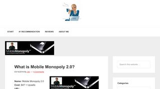 What is Mobile Monopoly 2.0? - Work Online Scam Free