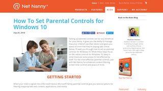 How To Set Parental Controls for Windows 10 | Net Nanny