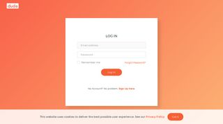 Login - Duda Website Builder