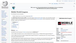 Mobile World Congress - Wikipedia