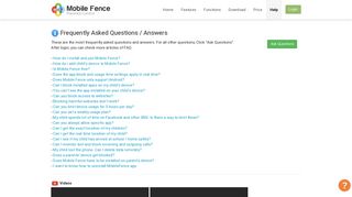 Frequently Asked Questions / Answers - Mobile Fence