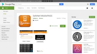 SafeNet MobilePASS - Apps on Google Play