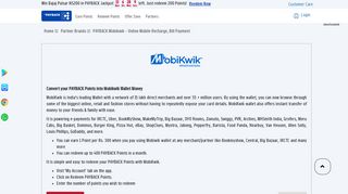 PAYBACK Mobikwik – Online Mobile Recharge, Bill Payment