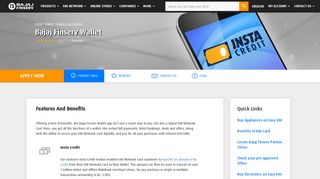 Bajaj Finserv Wallet - Install Digital EMI Card App & Get Instant Loan