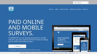 MOBROG ® Paid Surveys | Online Polls and Mobile Survey App ...