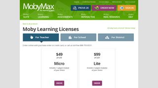 Pricing | MobyMax