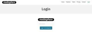 Login | Modasphere