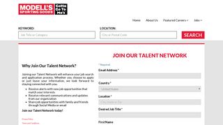 Join our Modell's Talent Network