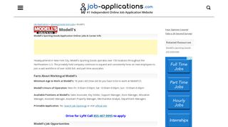 Modell's Application, Jobs & Careers Online - Job-Applications.com