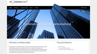 Welcome to the Official Site Modern Bank ®