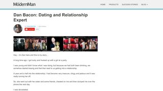 Dan Bacon: Dating and Relationship Expert | The Modern Man