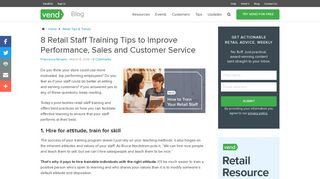 8 Best Tips to Improve Retail Staff Training, Customer Service and Skills