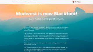 Modwest | Blackfoot