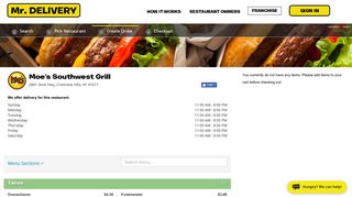 Moe's Southwest Grill - Mr. Delivery