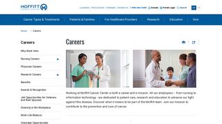 Careers & Education | Moffitt Cancer Center
