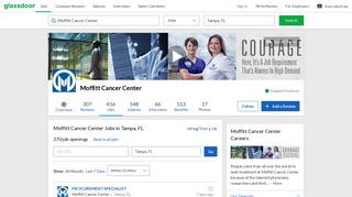 Moffitt Cancer Center Jobs in Tampa, FL | Glassdoor