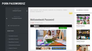 Mofosnetwork Password – Porn PasswordsZ