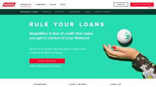 Line of Credit - MogoMini Short-term Loans | Mogo