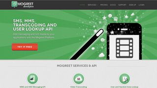 Mogreet Developers - SMS, MMS and Video Encoding API for your Apps