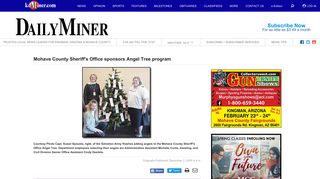 Mohave County Sheriff's Office sponsors Angel Tree program ...