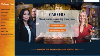 Careers | Mohegan Sun