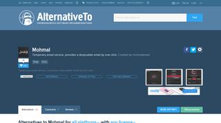 Mohmal Alternatives and Similar Websites and Apps - AlternativeTo.net
