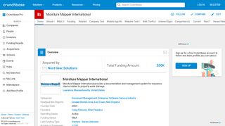 Moisture Mapper International | Crunchbase