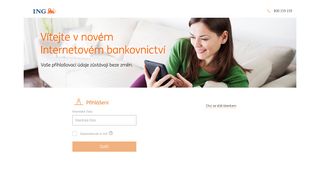 Internetové bankovnictví - ING Bank