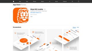 Moje ING mobile on the App Store - iTunes - Apple