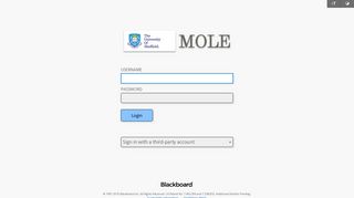 Mole - University of Sheffield