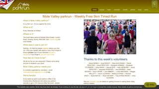 Mole Valley parkrun - parkrun UK