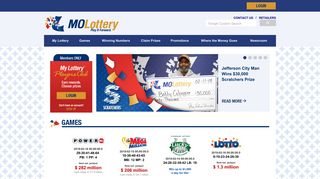 Molottery.com :: The official Web Site of the Missouri Lottery