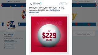 MO Lottery on Twitter: 
