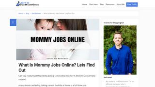 What Is Mommy Jobs Online? Is it a Scam? WARNING
