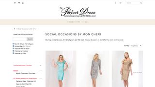 Social Occasions by Mon Cheri The Perfect Dress | Wedding Dresses ...