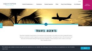 Travel Agents can Partner with Aqua-Aston Hotels
