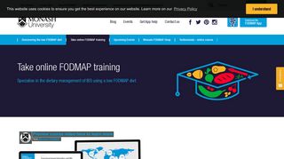 Take online FODMAP training | Monash FODMAP - Monash Fodmap
