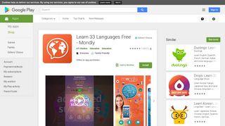 Learn 33 Languages Free - Mondly - Apps on Google Play