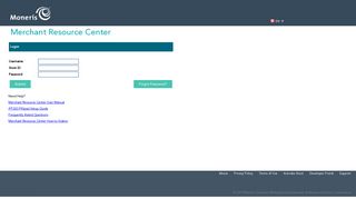 Moneris Gateway Merchant Resource Center