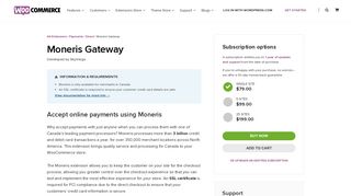 Moneris Gateway - WooCommerce