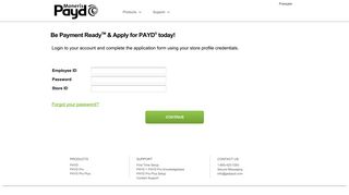 PAYD Application - GetPayd