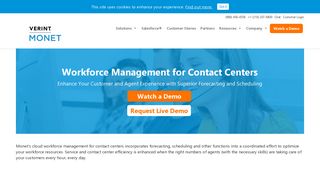 Workforce Management for Contact Centers | Monet Software