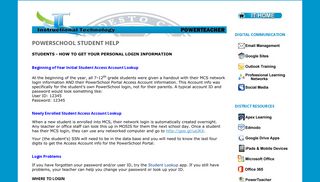 Student Portal - IT-BU - Google Sites