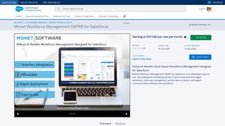 Monet Workforce Management (WFM) for Salesforce - Monet Software ...