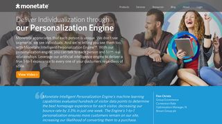 Monetate Intelligent Personalization Engine | Monetate