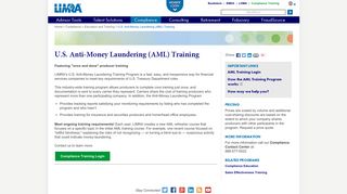 U.S. Anti-Money Laundering (AML) Training - LIMRA.com