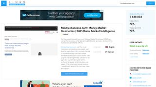 Visit Mmdwebaccess.com - Money Market Directories | S&P Global ...